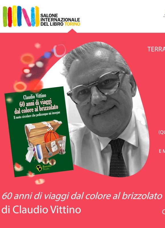 Claudio Vittino al Salone Internazionale del Libro di Torino